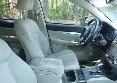 2011 Subaru Outback 2.5I Premium from USA, damaged, VIN 4S4BRCGC9B3401608